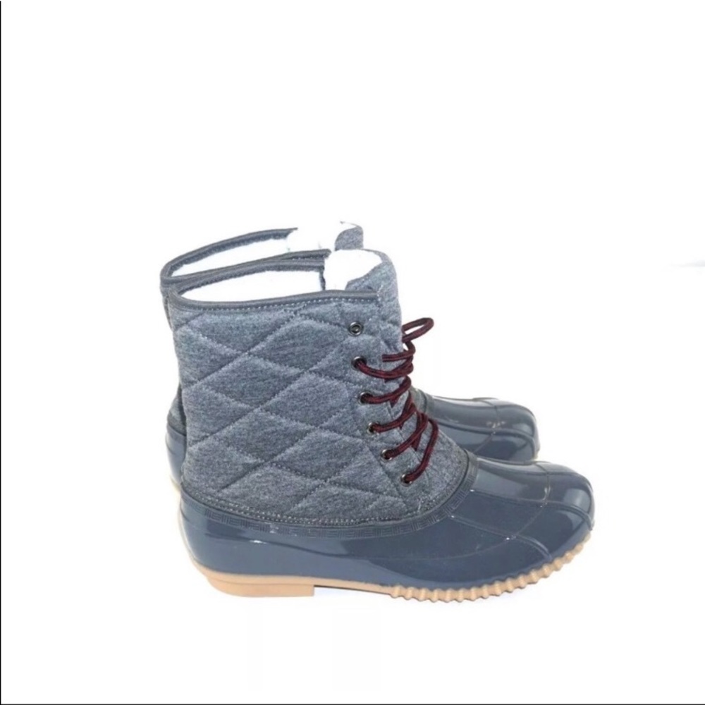 Sociology two tone duck boots